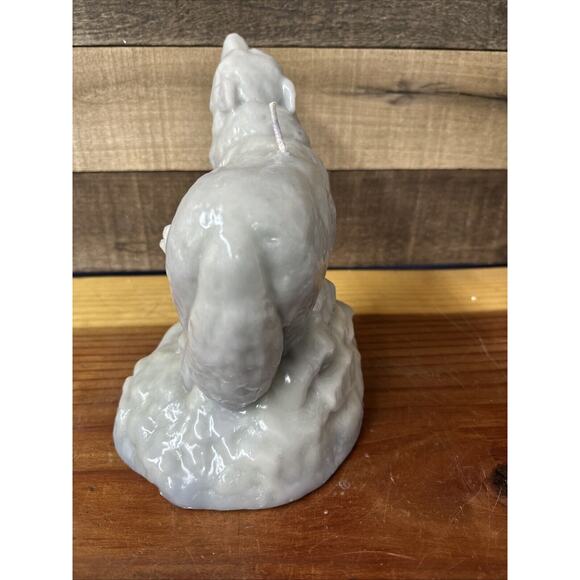 Wolf Family Howling Wax Shaped Candle 8” Tall - Picture 5 of 7